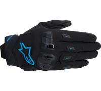Alpinestars Stella Sp X 3 Gants de moto pour femmes, noir/bleu, Taille M
