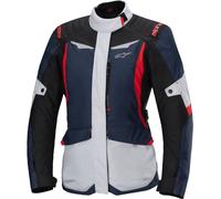 Blouson Moto Femme Alpinestars Stella ST-1 Waterproof Bleu Foncé/Noir/Rouge VifS Bleu Foncé,Noir,Rouge Vif