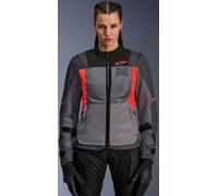 Alpinestars Stella ST-2 Air, veste textile femme S Gris/Noir/Rouge Gris/Noir/Rouge