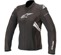 Alpinestars Stella T-GP Plus V3 Air Veste textile de moto dames, noir-blanc, taille XL pour femmes