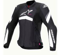 Alpinestars Stella T-GP Plus R V4, veste textile femme M Noir/Blanc Noir/Blanc