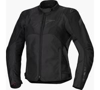 Alpinestars Stella T-Jaws V4 imperméable dames motocycle textile veste, noir, Taille S