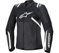 Alpinestars Stella T-Sps Air V2 Veste textile moto pour dames, Noir/Blanc, Taille L