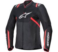 Alpinestars Stella T-Sps Air V2 Veste textile moto pour dames, noir/rose, Taille XL