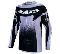 Alpinestars Stella Techstar Swan Maillot féminin de motocross, violet/noir, Taille XS