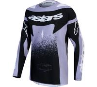 Alpinestars Stella Techstar Swan Maillot féminin de motocross, violet/noir, Taille XS