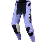 Alpinestars Stella Techstar Swan Pantalons de motocross féminins, violet/noir, Taille 26