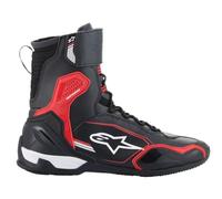 Alpinestars Superfaster Chaussures de moto, noir/rouge/blanc, 8.5