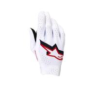 Alpinestars Supertech 2026 Gants de motocross, weiß/schwarz/rot, 3XL