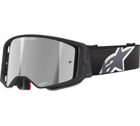 Alpinestars Lunettes Supertech Corp miroirs Noir/Gris Argent Réfléchissant