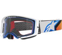 Alpinestars Supertech Corp Lunettes de motocross orange, bleu-orange pour homme