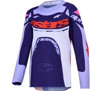 Alpinestars Supertech Dyna Long Sleeve Jersey Bleu,Violet 9-10 Years Enfants