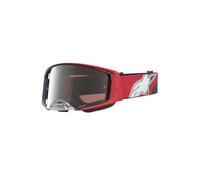 Alpinestars Supertech Hiten Mirror Lunettes de motocross, rouge/noir/argent, Einheitsgröße