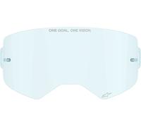 Alpinestars Supertech Lentille de rechange, bleu, Taille unique