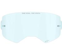 Alpinestars Supertech, lentille de remplacement Bleu Teinté Bleu Teinté