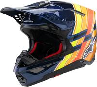 Alpinestars Supertech M10 TLD Edition 25 Casque de motocross, Multicolores, Taille M (57/58)