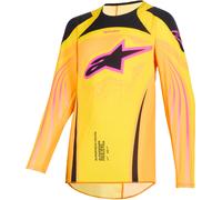 Alpinestars Supertech Nomur Long Sleeve Jersey Jaune,Orange 6 Years Enfants
