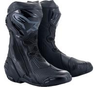 Alpinestars Supertech R Bottes de moto, noir-gris, taille 47 pour homme