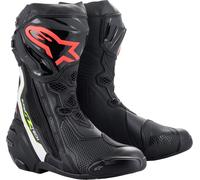 ALPINESTARS Bottes Supertech R Black / White / Red Fluo / Yellow Fluo 40