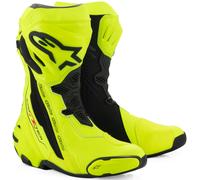 Alpinestars Supertech R Bottes de moto, noir-jaune, taille 45 pour homme