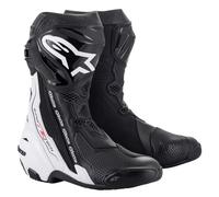 Alpinestars Supertech R Bottes de moto, schwarz/weiß, 41