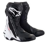 Alpinestars Supertech R, bottes 41 EU Noir/Blanc Noir/Blanc