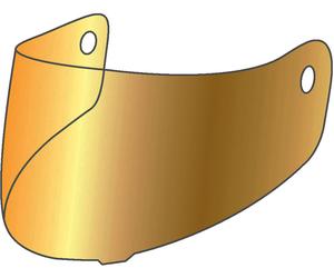 Alpinestars Supertech R10/R7 GEN2 CJ Visor, Or miroir, Taille unique