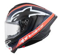 Alpinestars Supertech S-R10 Team, casque intégral XS Noir/Rouge Néon/Bleu Foncé Noir/Rouge Néon/Bleu Foncé