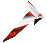 Alpinestars Supertech R10 Team Standard Spoiler, noir-blanc-rouge pour homme