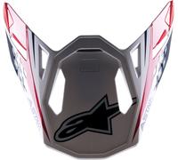 Alpinestars Supertech S-M10 Carbon Meta2, pic Blanc/Rouge/Bleu Blanc/Rouge/Bleu