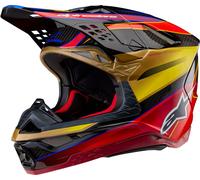 Alpinestars Casque de motocross Supertech S-M10 Era 2024 multicolore Taille S homme