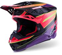 Alpinestars Supertech S-M10 Era 2025 Casque de motocross, Multicolores, Taille XL (61/62)