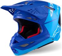 Alpinestars Casque cross Supertech S-M10 Flood ECE22.06 Bleu Taille XL