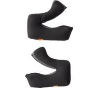 Alpinestars Supertech S-M3, protège-joues jeunes 45 mm Noir/Gris Noir/Gris