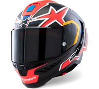 Alpinestars Supertech S-R10 Miller L.E., casque intégral S Mat Noir/Rouge/Blanc/Bleu Mat Noir/Rouge/Blanc/Bleu