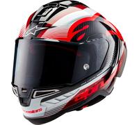 Alpinestars Supertech S-R10 Team, casque intégral XXL Noir/Rouge/Blanc Noir/Rouge/Blanc