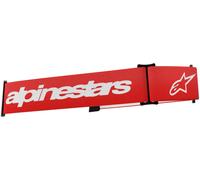 Alpinestars Supertech, sangle de lunettes Rouge/Blanc Rouge/Blanc