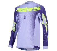 ALPINESTARS Maillots Supertech Scenz Purple / Yellow Fluo 2026 S