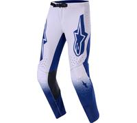 alpinestars Supertech Scenz Pantalon de cross Blanc/Bleu 36 homme