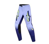 Alpinestars Supertech Scenz Pantalons de motocross pour enfants, pourpre jaune, 24