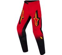 Alpinestars Pantalon Supertech Scenz motocross enfant noir-rouge-jaune Taille 24