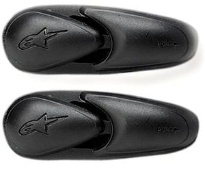 Alpinestars Supertech/SMX-3/S-MX/GP Tech, glissement des orteils Noir Noir