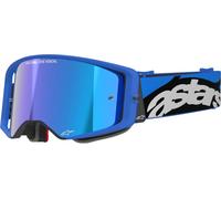 Alpinestars Supertech Stream, lunettes miroirs Bleu/Noir Bleu Réfléchissant Bleu/Noir Bleu Réfléchissant
