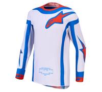 Alpinestars Maillot de Motocross Supertech Vesta violet/rouge Taille M