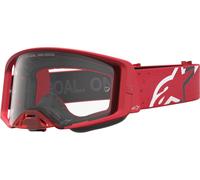 Alpinestars Supertech Vesta Lunettes de motocross, Rouge/Blanc, Taille unique