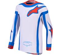 Alpinestars Supertech Vesta Maillot Motocross, violet/rouge, Taille XL