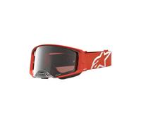 Alpinestars Supertech Vesta Mirror Lunettes de motocross, orange/blanc, Einheitsgröße