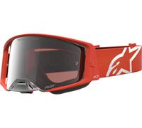 Alpinestars Supertech Vesta Mirror Lunettes de motocross, orange/blanc, Taille unique