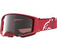 Alpinestars Supertech Vesta Mirror Lunettes de motocross, Rouge/Blanc, Taille unique
