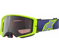 Alpinestars Supertech Vision Corp Lunettes de motocross, violet/jaune